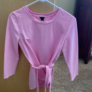 Ann Taylor tie waist top